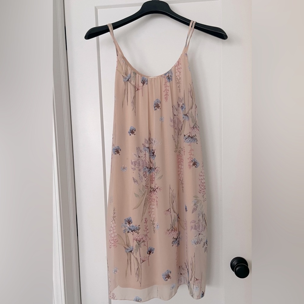 Leith blush shift dress size xs